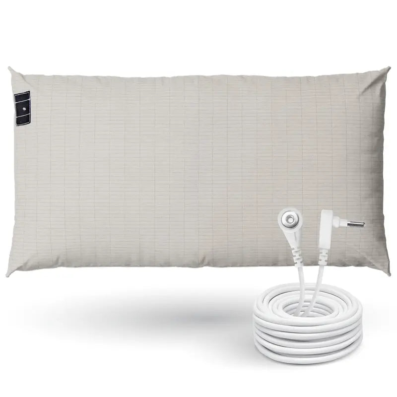 "Earthing Pillowcase: Enhance Your Grounding Routine with Supportive Comfort"