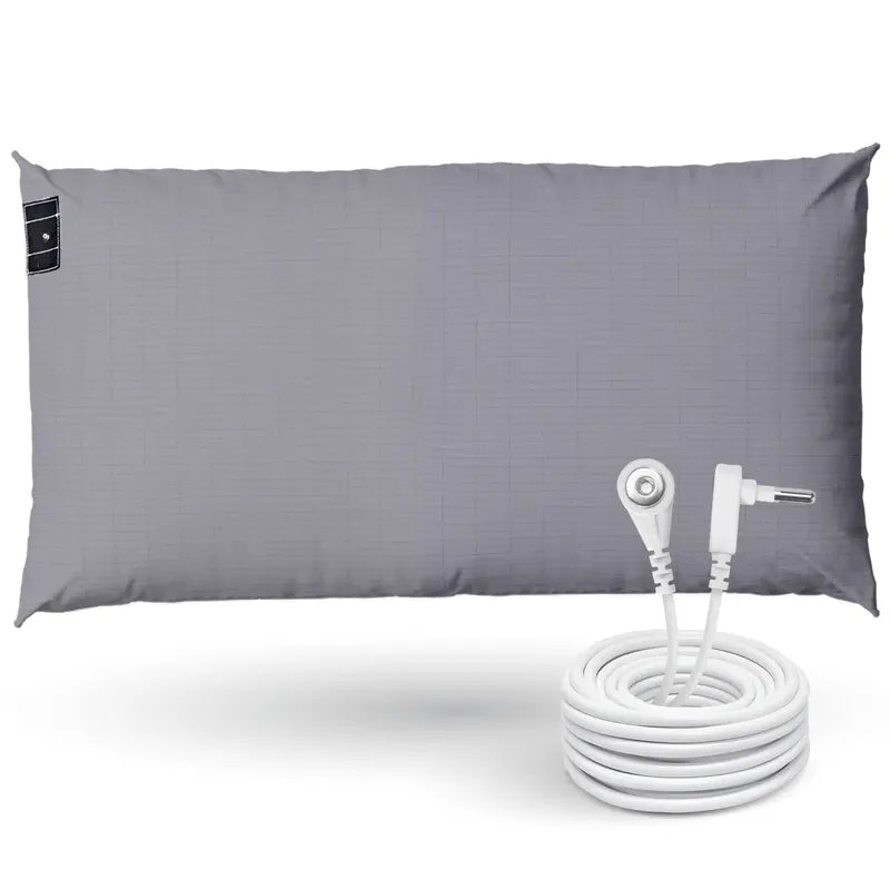 "Earthing Pillowcase: Enhance Your Grounding Routine with Supportive Comfort"