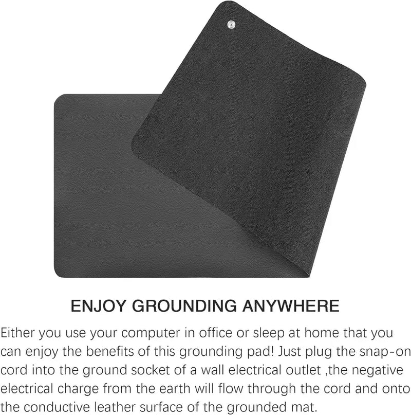 "Therapeutic Grounding Pad: Relieve Pain, Enhance Sleep, Reduce Anxiety"